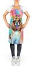 Cavalier Spaniel Hippie Dawg Apron Cooking Kitchen Server Baking Crafts Gardening for Adult Women Men, Unisex, Large, Multicolor
